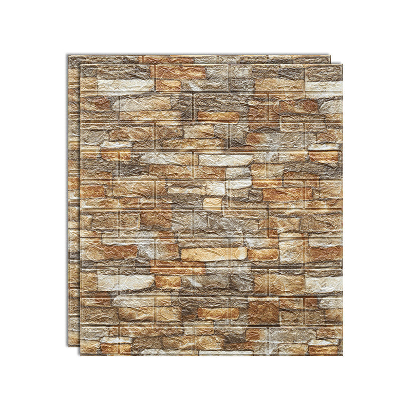 Rynx | Industrial Wall Panel 3D Brick Bathroom Living Room Wall Panels Set of 10
