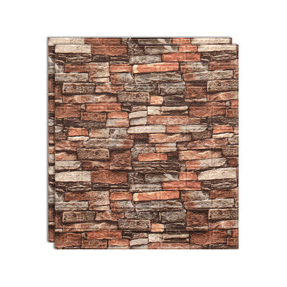 Rynx | Industrial Wall Panel 3D Brick Bathroom Living Room Wall Panels Set of 10