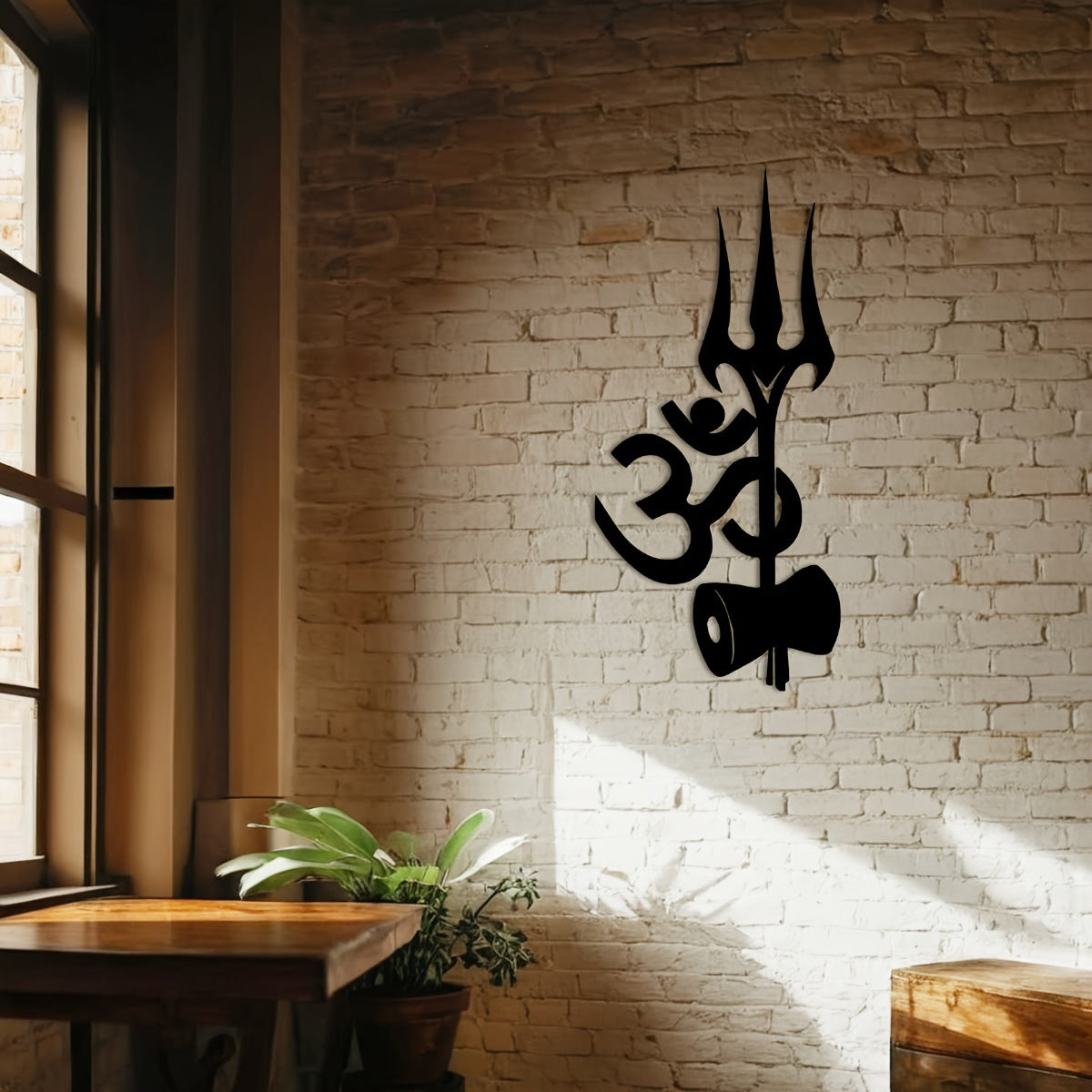 Rynx | ShivaDecor - Adiyogi Metal Wall Sculpture