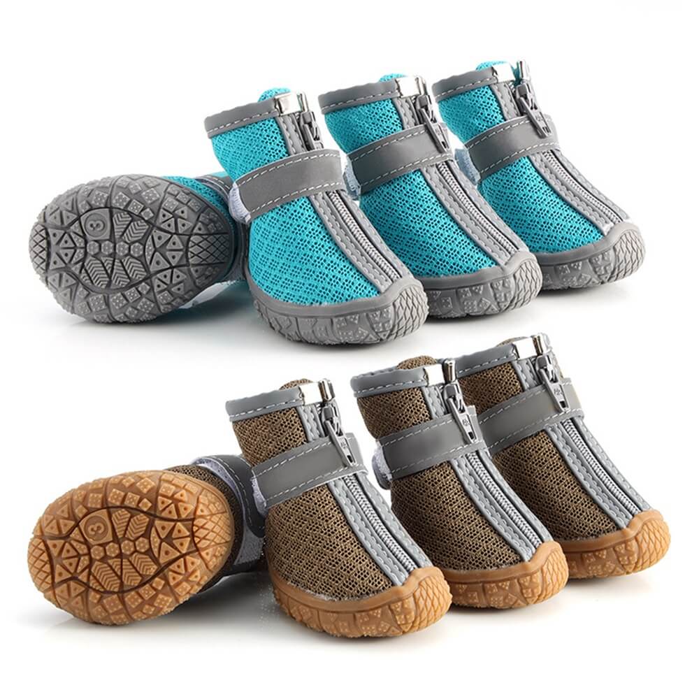 RYNX | Outdoor Dog Boots with Mesh Fabric - All-Terrain Paw Protection