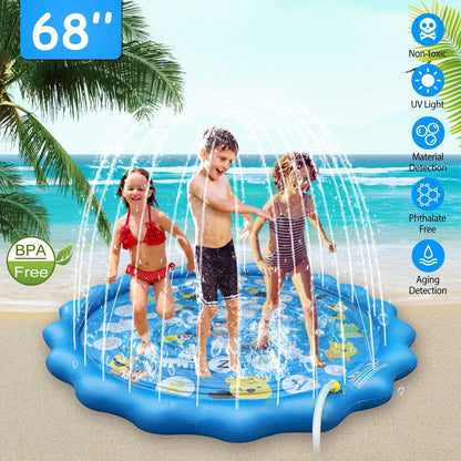 Rynx | 68" Inflatable Sprinkler Splash Pad For Kids