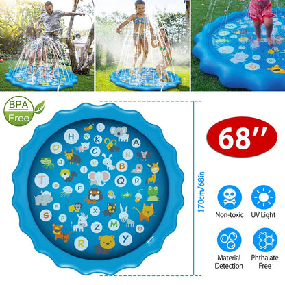 Rynx | 68" Inflatable Sprinkler Splash Pad For Kids