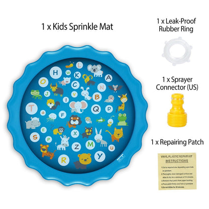 Rynx | 68" Inflatable Sprinkler Splash Pad For Kids