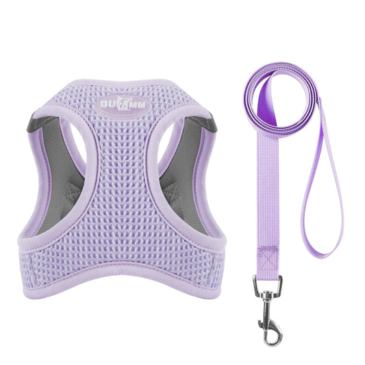 Rynx | Reflective Mesh Cat & Small Dog Harness Leash Set