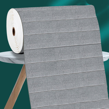 Rynx | Industrial Tin Backsplash Panel Smooth Wall Ceiling Wood Grain Design