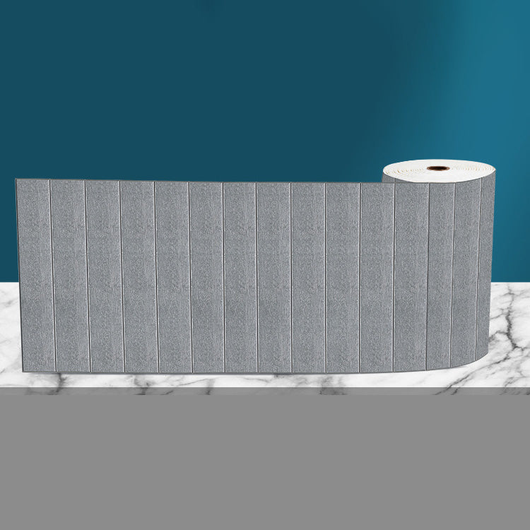 Rynx | Industrial Tin Backsplash Panel Smooth Wall Ceiling Wood Grain Design