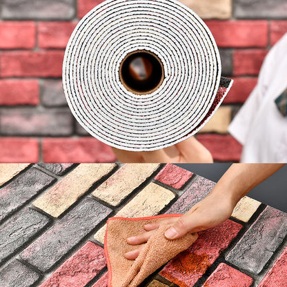 Rynx | Industrial Wall Plank Brick Pattern Bathroom and Living Room Wall Panels