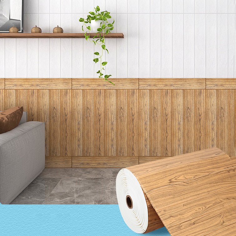 Rynx | Modern Pearl Wall Trim Wood Grain Wall Access Panel Self-Adhesive Wall Tiles