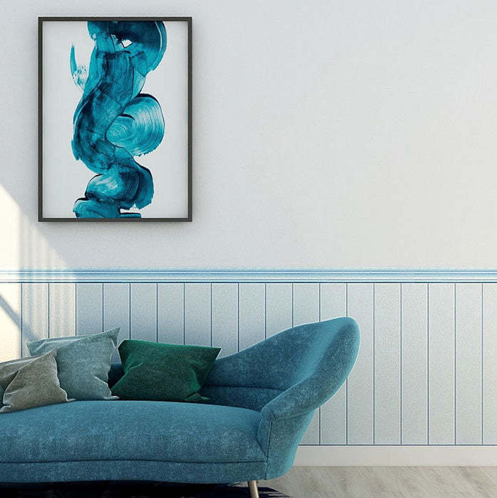 Rynx | Beautiful Style Wall Shelf 3D Print Bathroom Living Room Foam Baseboard