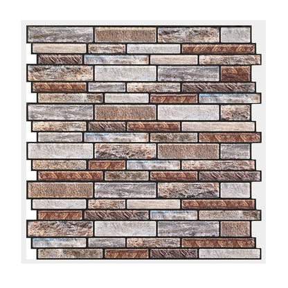 Rynx | Wall Tiles Floor Tile Kitchen Brick Look Waterproof Peel and Stick Wall Tiles Floor Tile