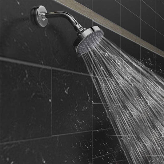 Rynx | Modern Standard 5 Settings Shower Head Round Metal Adjustable Spray Pattern Shower Head