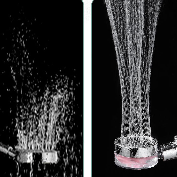 Rynx | Contemporary Shower Head Combination Handheld Shower Plastic Wall Mounted Silver Shower Head