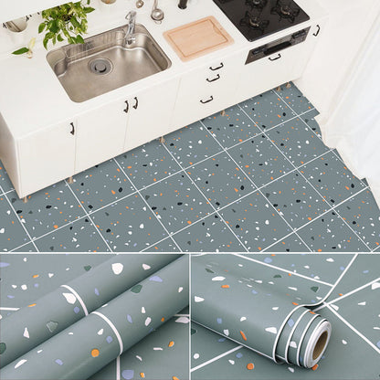Rynx | Modern PVC Floor Geometric Pattern Peel and Stick Vinyl Plank Floor