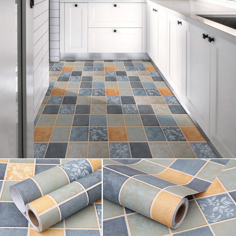 Rynx | Modern PVC Floor Geometric Pattern Peel and Stick Vinyl Plank Floor