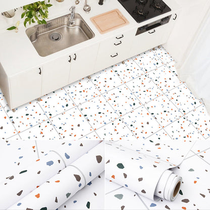 Rynx | Modern PVC Floor Geometric Pattern Peel and Stick Vinyl Plank Floor