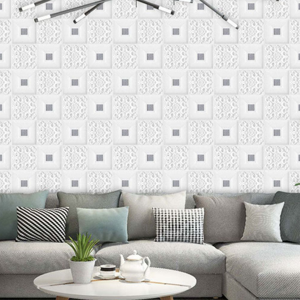 Rynx | Modern Tin Back Wall Covering Smooth Wall Ceiling XPE Cotton Set of 1