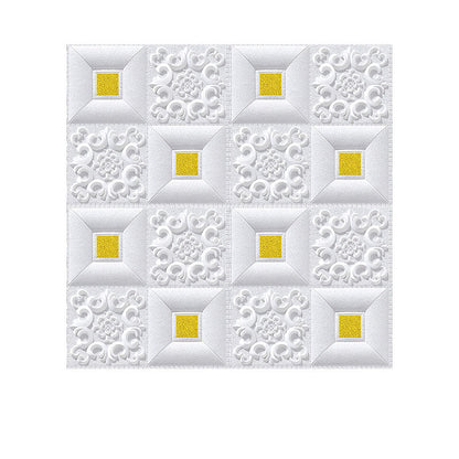 Rynx | Modern Tin Back Wall Covering Smooth Wall Ceiling XPE Cotton Set of 1