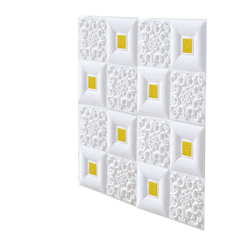 Rynx | Modern Tin Back Wall Covering Smooth Wall Ceiling XPE Cotton Set of 1