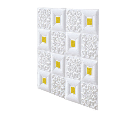 Rynx | Modern Tin Back Wall Covering Smooth Wall Ceiling XPE Cotton Set of 1
