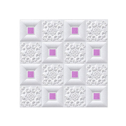 Rynx | Modern Tin Back Wall Covering Smooth Wall Ceiling XPE Cotton Set of 1