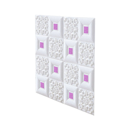 Rynx | Modern Tin Back Wall Covering Smooth Wall Ceiling XPE Cotton Set of 1