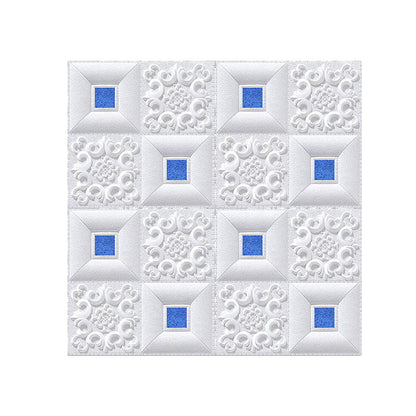 Rynx | Modern Tin Back Wall Covering Smooth Wall Ceiling XPE Cotton Set of 1