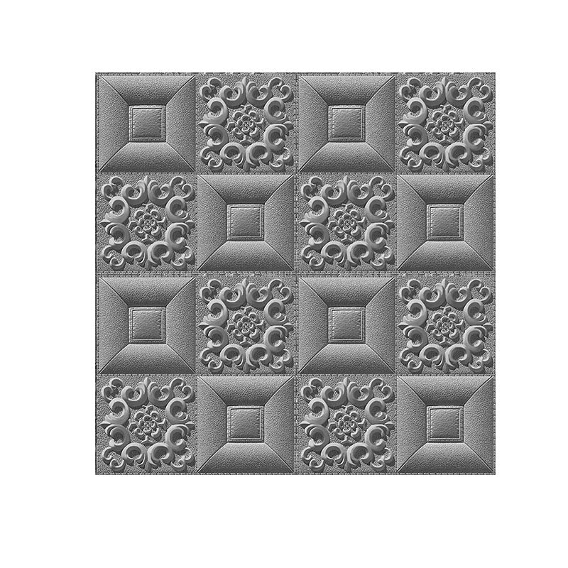 Rynx | Modern Tin Back Wall Covering Smooth Wall Ceiling XPE Cotton Set of 1
