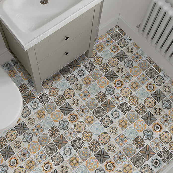 Rynx | Modern PVC flooring Peel and Stick porcelain tile look vinyl plank flooring