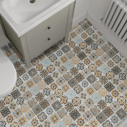 Rynx | Modern PVC flooring Peel and Stick porcelain tile look vinyl plank flooring