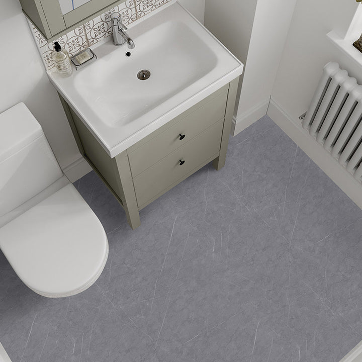 Rynx | Modern PVC flooring Peel and Stick porcelain tile look vinyl plank flooring Gray