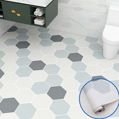 Rynx | Modern vinyl floor planks peel & stick grid print PVC flooring