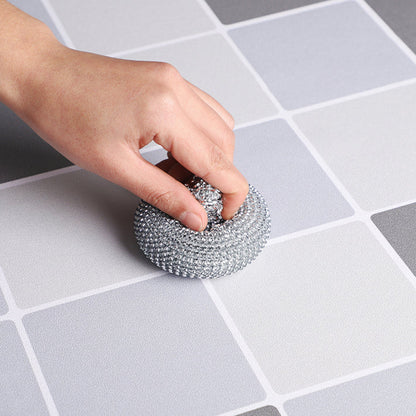 Rynx | Modern vinyl floor planks peel & stick grid print PVC flooring