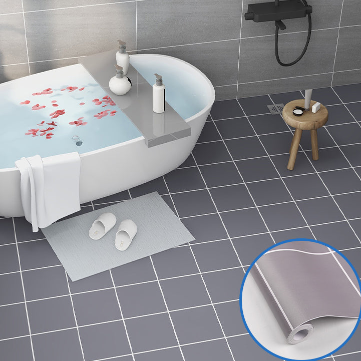Rynx | Modern vinyl floor planks peel & stick grid print PVC flooring