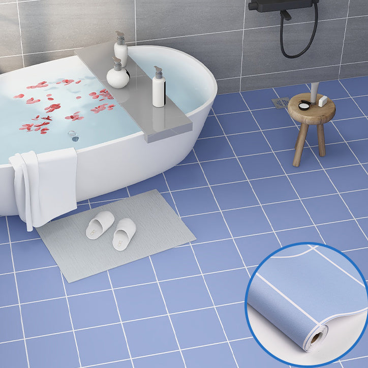 Rynx | Modern vinyl floor planks peel & stick grid print PVC flooring