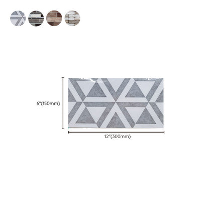 Rynx | PVC Peel & Stick Tile Kitchen waterproof splash guard Peel and Stick Wall Tile Set of 18