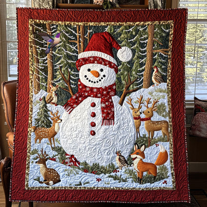 Rynx | Snowman Smile Quilt