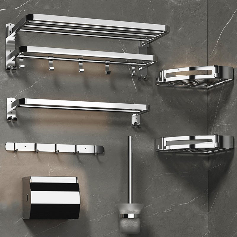 Rynx | Modern Bathroom Accessory Set Paper Holder Bathroom Shelf Stainless Steel Bathroom Hardware