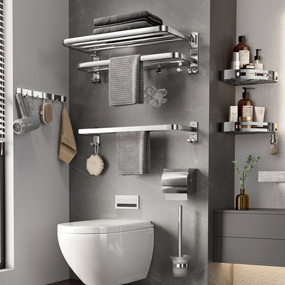 Rynx | Modern Bathroom Accessory Set Paper Holder Bathroom Shelf Stainless Steel Bathroom Hardware