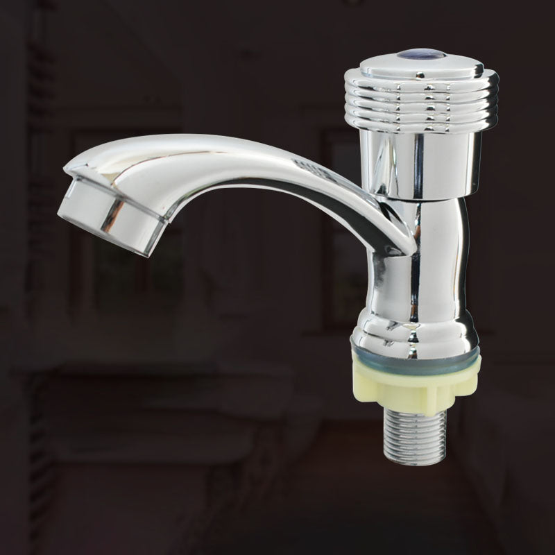 Rynx | Modern Bathroom Faucet Chrome Knob Handle with Water Hose Basin Faucet