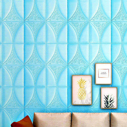 Rynx | Contemporary Wall Plank 3D Brick Wall Panels Waterproof Set of 10