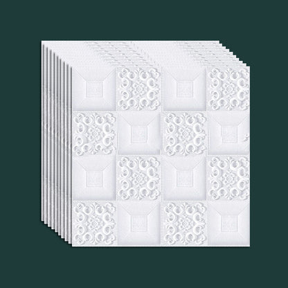 Rynx | Contemporary Wall Plank 3D Brick Wall Panels Waterproof Set of 10