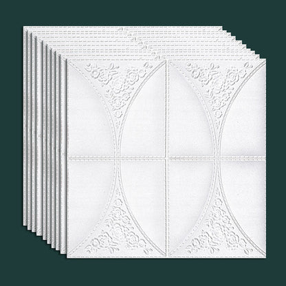 Rynx | Contemporary Wall Plank 3D Brick Wall Panels Waterproof Set of 10