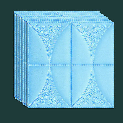 Rynx | Contemporary Wall Plank 3D Brick Wall Panels Waterproof Set of 10