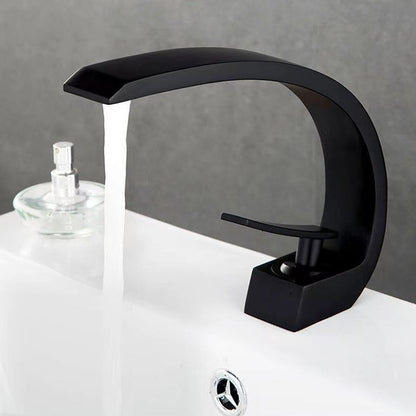 Rynx | 17 cm High Basin Faucet Luxury 1 Hole Basin Faucet Cubic Bathroom Faucet