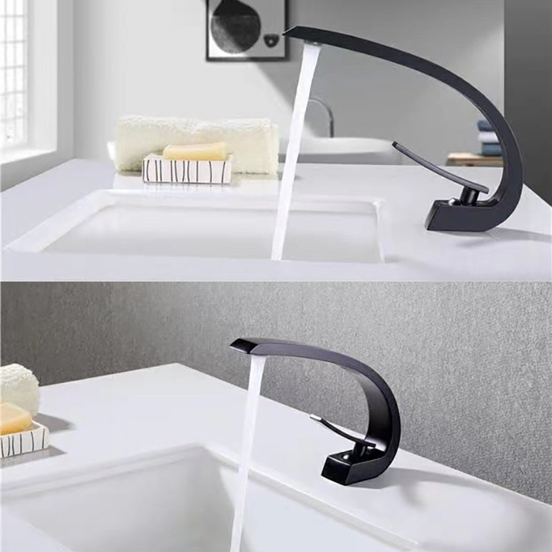 Rynx | 17 cm High Basin Faucet Luxury 1 Hole Basin Faucet Cubic Bathroom Faucet