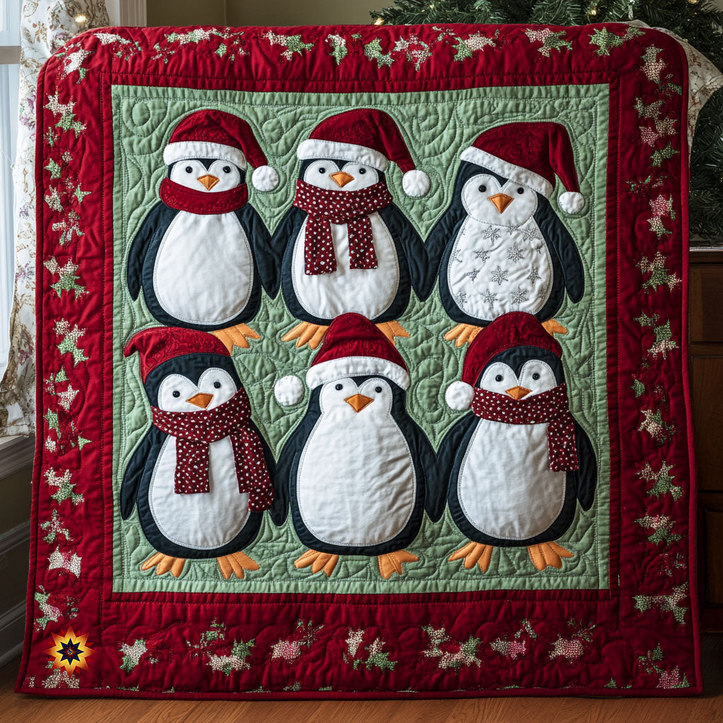 Rynx | Penguins Patchwork Blanket