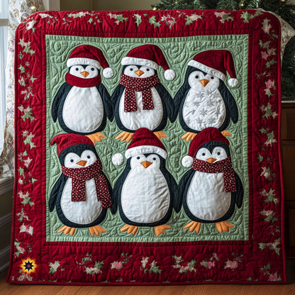 Rynx | Penguins Patchwork Blanket