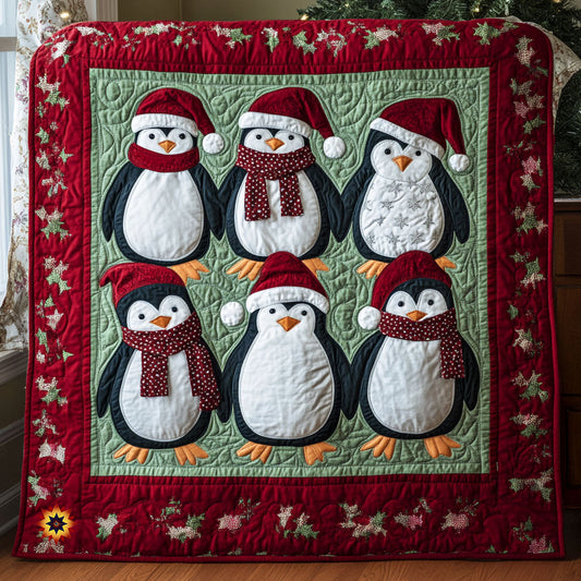 Rynx | Penguins Patchwork Blanket