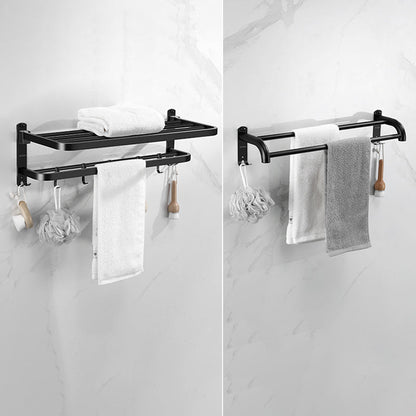 Rynx | Matte black bathroom accessory set Modern bathroom accessory hardware set