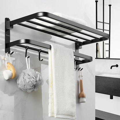 Rynx | Matte black bathroom accessory set Modern bathroom accessory hardware set